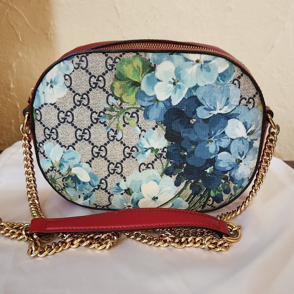 Gucci Blooms Floral Supreme Chain Crossbody